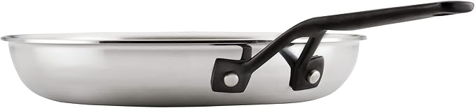 KitchenAid Polished Stainless Steel Frying Pan/Skillet, 10-Inch