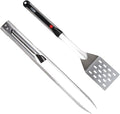 Grill Light Grill Spatula & Tongs Grilling Set | Restaurant Grade Stainless Steel | Super Bright LED Light to Grill in Dark | Waterproof & Dishwasher Safe | Camping Barbecue Grilling Tongs Spatula