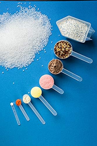 39 mL (8 Teaspoon | 1.32 Oz. | 2.63 Tablespoon) Long Handle Scoop for Measuring Coffee, Pet Food, Grains, Protein, Spices and Other Dry Goods (Pack of 100)