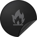 36" Fire Pit Mat for Solo Stove Bonfire: Round Fireproof Under Grill Mat Heat Insulated Indoor Fireplace Pad Protector for Decks, Patios, Grass, BBQ Smoker, Portable Reusable Oil-Proof and Waterproof