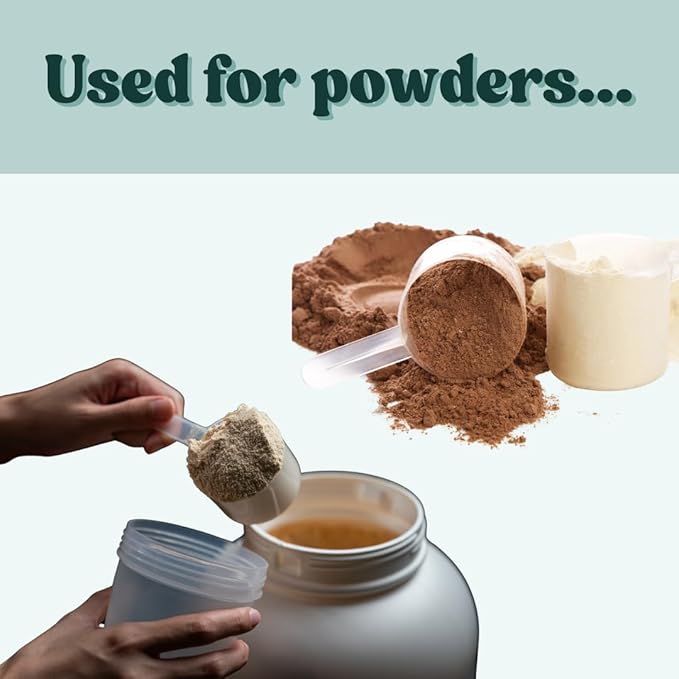 6.5 mL (6.5 CC) Long Handle Scoop for Measuring Coffee, Pet Food, Grains, Protein, Spices and Other Dry Goods (Pack of 1)