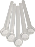 1/2 Teaspoon (2.5 mL) Long Handle Scoop for Measuring Coffee, Pet Food, Grains, Protein, Spices and Other Dry Goods (Pack of 5)