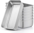 LIANYU Bread Loaf Pans Set of 7, 9x5 Inch Stainless Steel Bread Baking Pans for Homemade Sourdough, Sandwich, Meatloaf, Easy Release & Dishwasher Safe