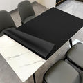 Table Pads for Dining Room Table - 42x86 Inch Waterproof Easy to Clean Can Conceal Flaws Protector The Table Top from Scratches Used for Dining (Black+Black 42x86)