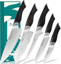 SHANGDAO Kitchen Knives Set, 5-Piece Chefs Knife Set, Professional Ultra Sharp Kitchen Knives for Cooking 3 Layers VG10 Alloy Steel Chef Knives