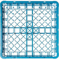 Carlisle FoodService Products OptiClean Peg Dish Rack for Commercial Washing Machines, Tall Peg Plate Rack, Blue (Pack of 6)